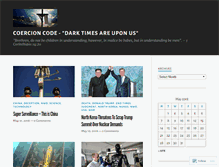 Tablet Screenshot of coercioncode.com